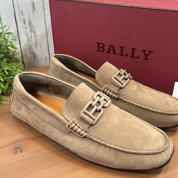 Bally Men's Parsal Drivers Loafers Size 10 - Picture 2 of 16